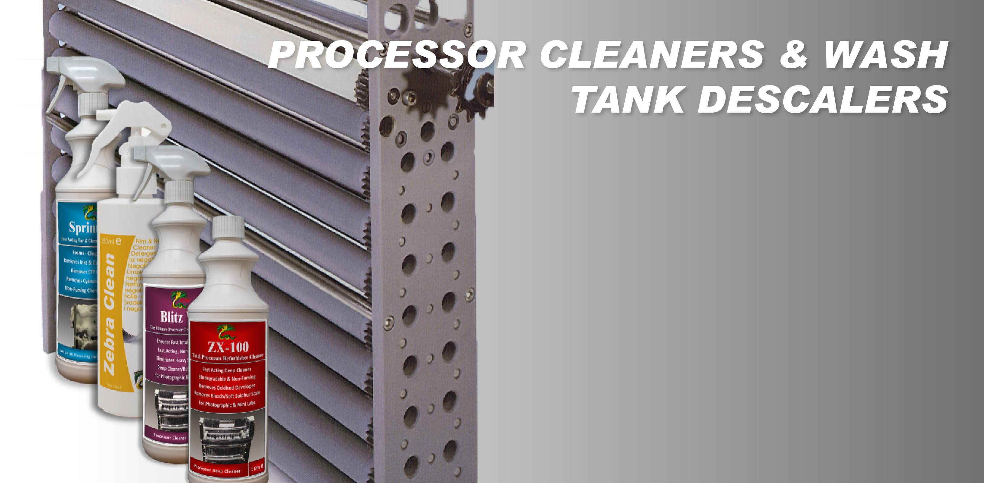 Processor Cleaners/Wash Tank Descalers